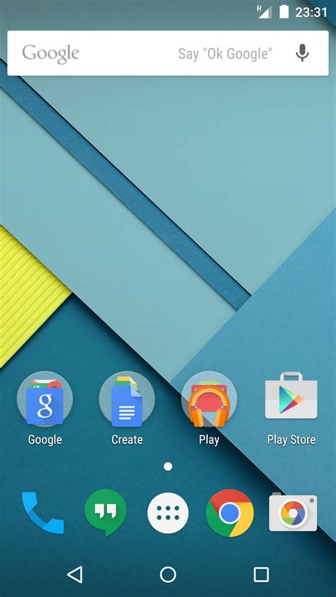 Android Lollipop .
